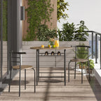 Kitchen Table & Chair Sets 2, Compact Bistro Table Set