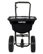 HiMISS Heavy Duty 80Lb Lawn Spreader Walk Behind Broadcast Spreader