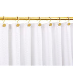 Shower Curtain Hooks, Rustproof Shower Curtain Rings for Bathroom,