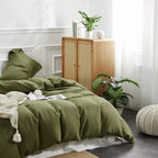 3Pcs100% Linen Bedding Set