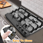 Propane Stove Indoor, Powerful Built-in Burners, Portable
