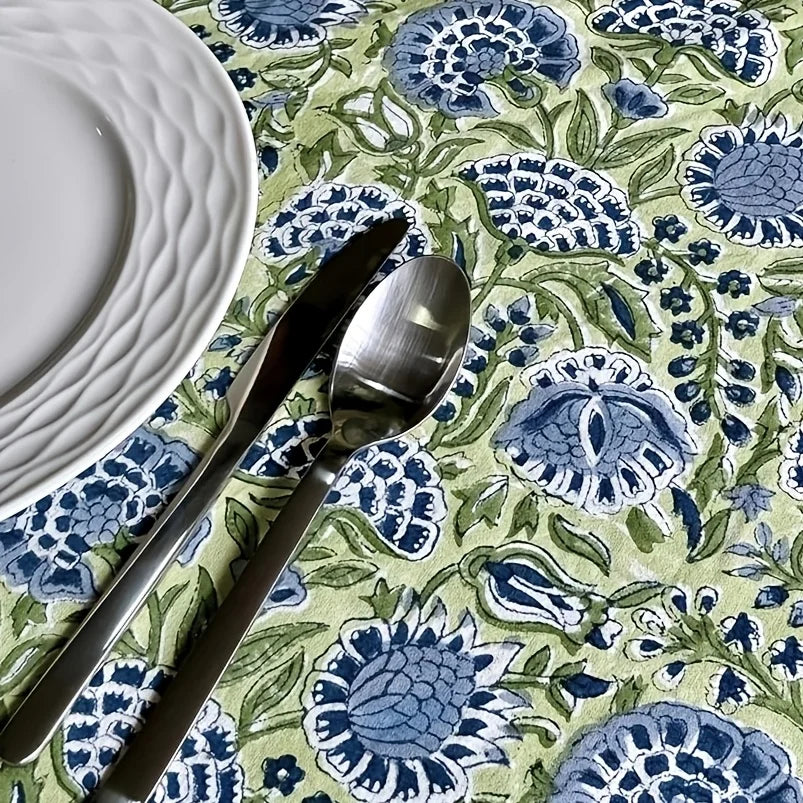 1pc Linen, Texture, Table Linen Tablecloth for Kitchen Dining