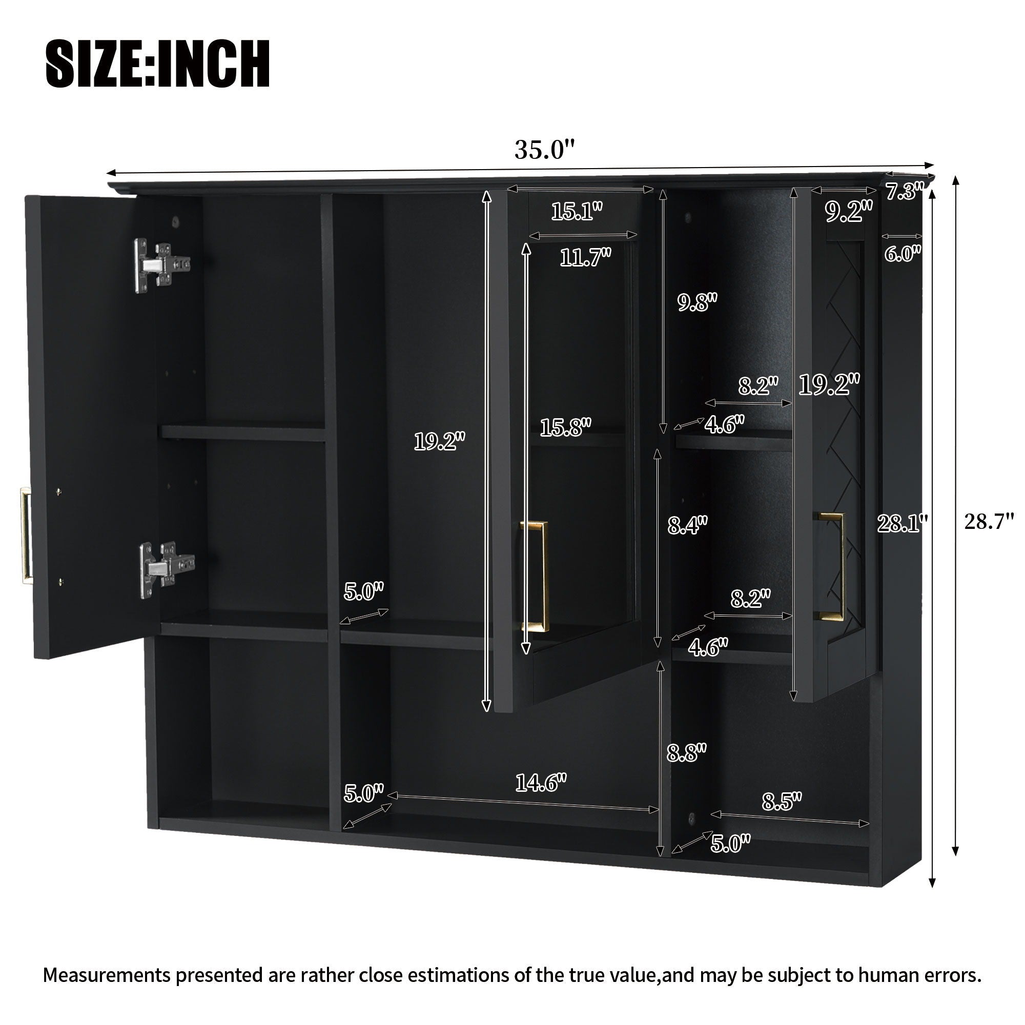 Modern Wall Mounted Medicine Cabinet