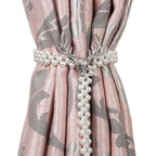 Curtain Tieback High Quality Elastic Holder Hook Buckle Clip Pretty and Fashion Polyester Decorative Home Accessories Modern Style Convenient Drape Tie Backs,Handmade Curtains Holdbacks Holder for Home Kitchen Office