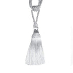 Curtain Tiebacks Tassel Curtain Clips Rope Curtain Tie Backs Holdbacks Decorative  Curtain Holder Accessories For Drape Curtain Holdbacks Braided Buckle Home Decorative Window Drapery Ball Tassels Tieback 50cm