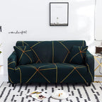 Elastic Sofa Covers for Living Room Stretch Slipcovers Sectional Couch Cover L Shape Corner Armchair Cover 1/2/3/4 Seater Slipcovers Elastic Stylish Printed Sectional Sofa Furniture Protector For Living Room