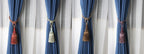 Home Decoration Polyester Tassel Tiebacks Curtain Holder Handmade Tassel Curtain Rope Holdback Window Drape Hanging Ball Tassels Curtains Buckle Sling Binding Lantern Tiebacks Handcrafted Braided Curtain Holdbacks Window Home Decor 55-90cm