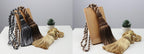Home Decoration Polyester Tassel Tiebacks Curtain Holder Handmade Tassel Curtain Rope Holdback Window Drape Hanging Ball Tassels Curtains Buckle Sling Binding Lantern Tiebacks Handcrafted Braided Curtain Holdbacks Window Home Decor 55-90cm