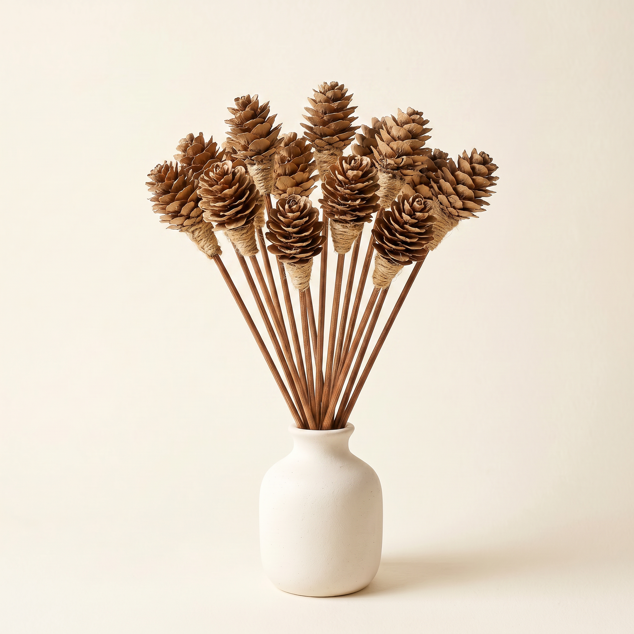 Mini Pinecone Reed Diffuser Sticks, 9" — 16 Pack